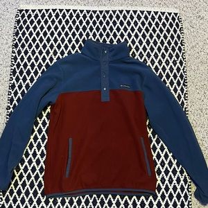 Columbia Half button Sweater